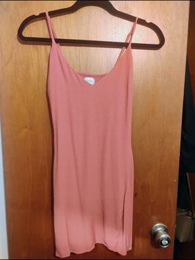 Wilfred Pink Slip Dress Spaghetti Strap Cami